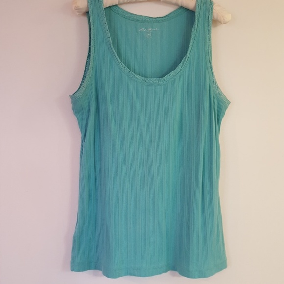 Eddie Bauer 100% cool, Comfy Cotton Tank Top - Picture 1 of 5